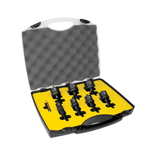 Fine Tooth Cordless Hole Saw 8 Piece Set 19,22,25,29,32,35 & 38mm