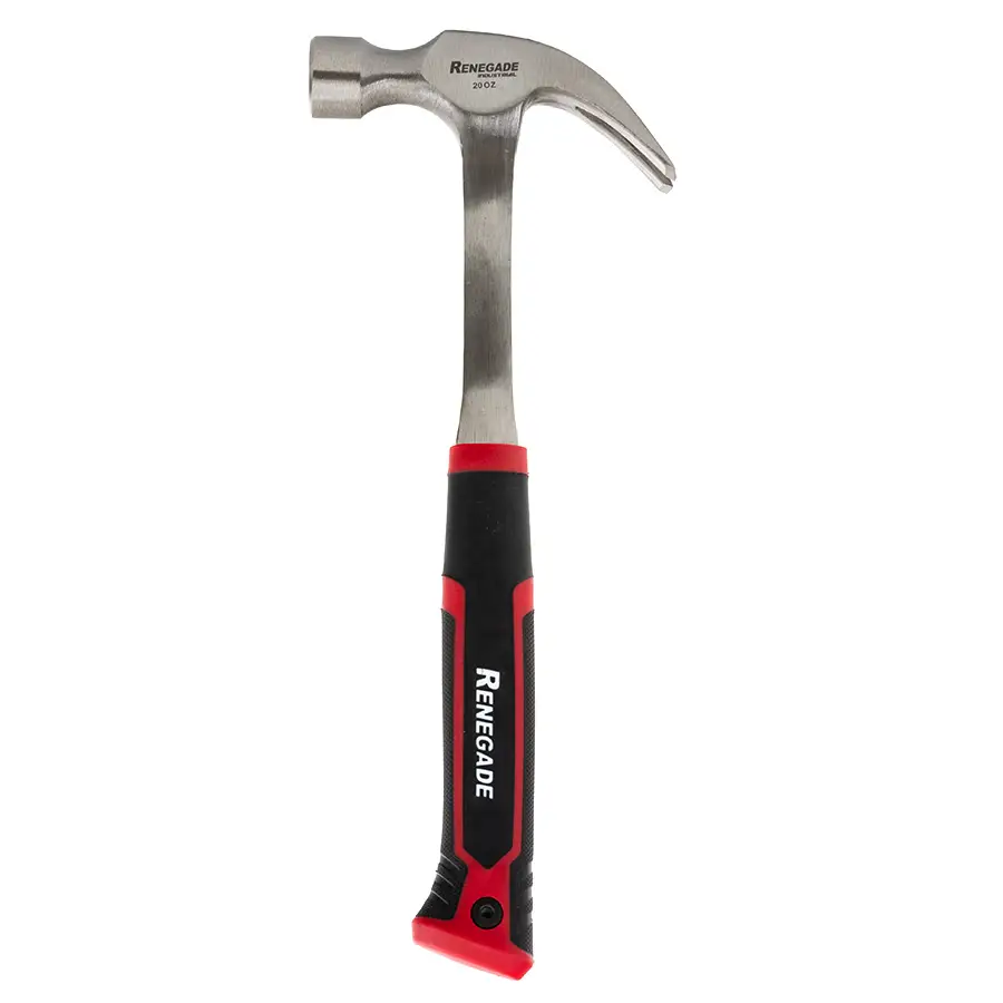 Industrial 565g (20oz) Steel Claw Hammer