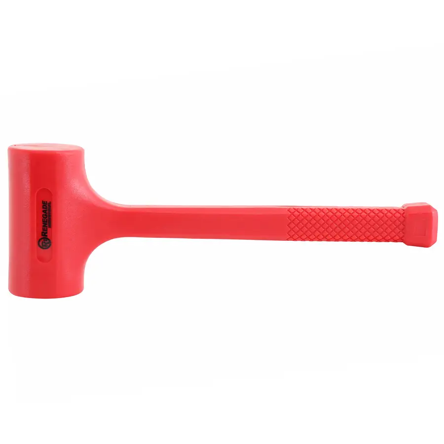 Industrial 1.36Kg (3Lb) Red Dead Blow Hammer