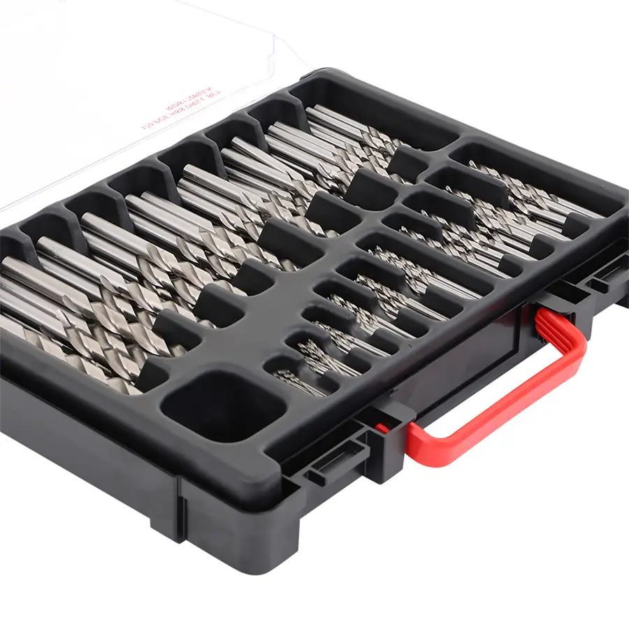 170 Piece HSS Bulk Metric Industrial Drill Bit Set