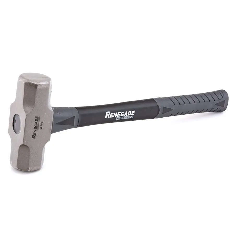 Industrial 1.8Kg (4Lb) Fibreglass Handle Mini Sledge Hammer