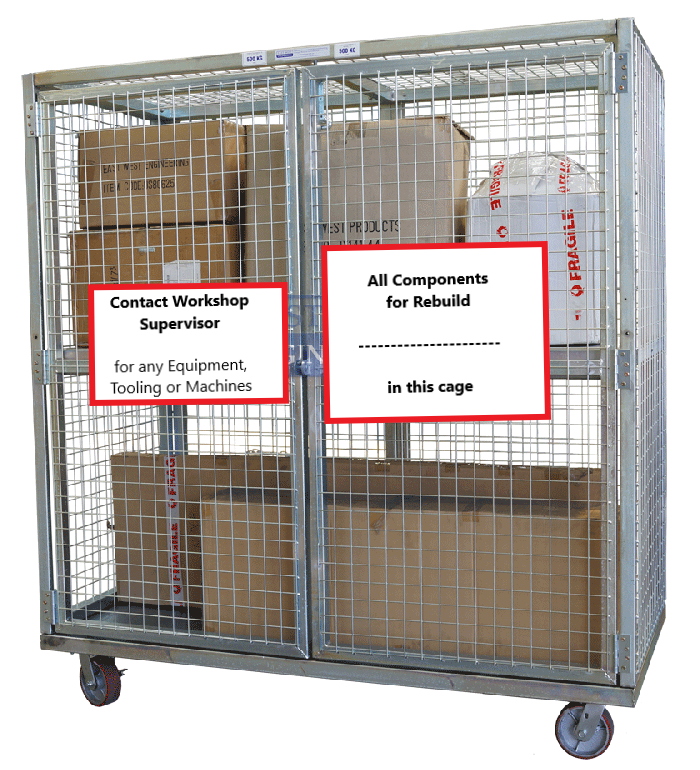 Porta-Cage | Visi-Store  - for Small Machines & Equipment or Bulky Goods